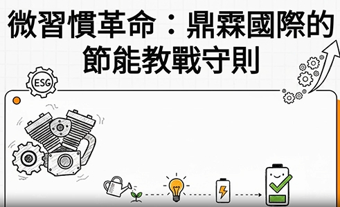 微習慣革命: 鼎霖國際的節能教戰守則